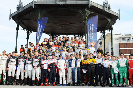 Fælles billede af alle deltagerne af Rally Monte Carlo 2011.